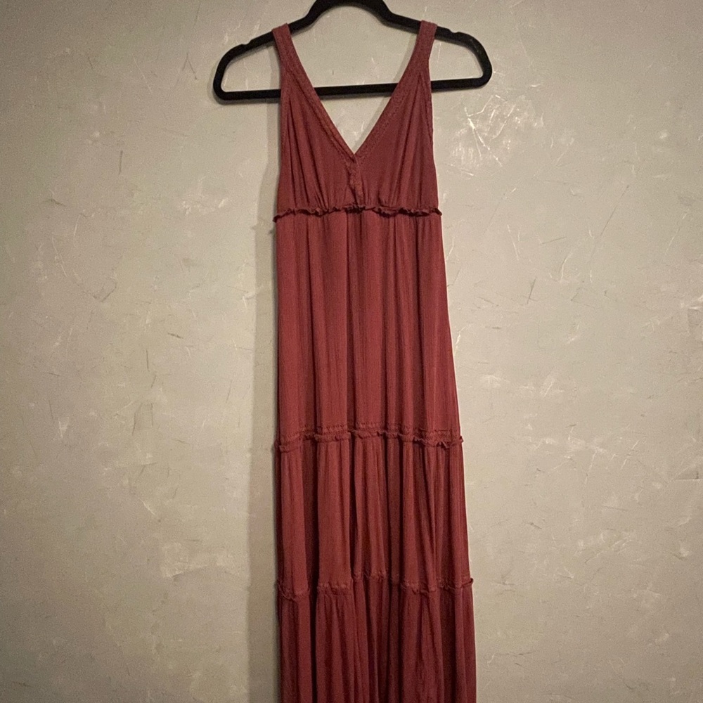 VICI Maxi Dress Maroon